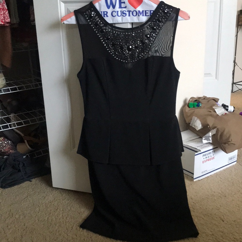 Peplum dress